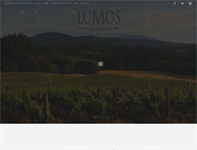 Tablet Screenshot of lumoswine.com